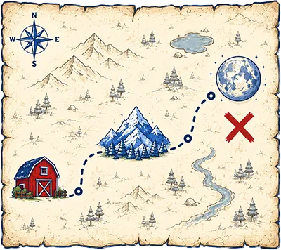 Hand-drawn Map